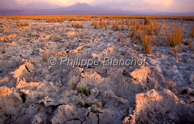 chili 08.jpg - Coucher du soleil sur le Salar d'AtacamaChili
